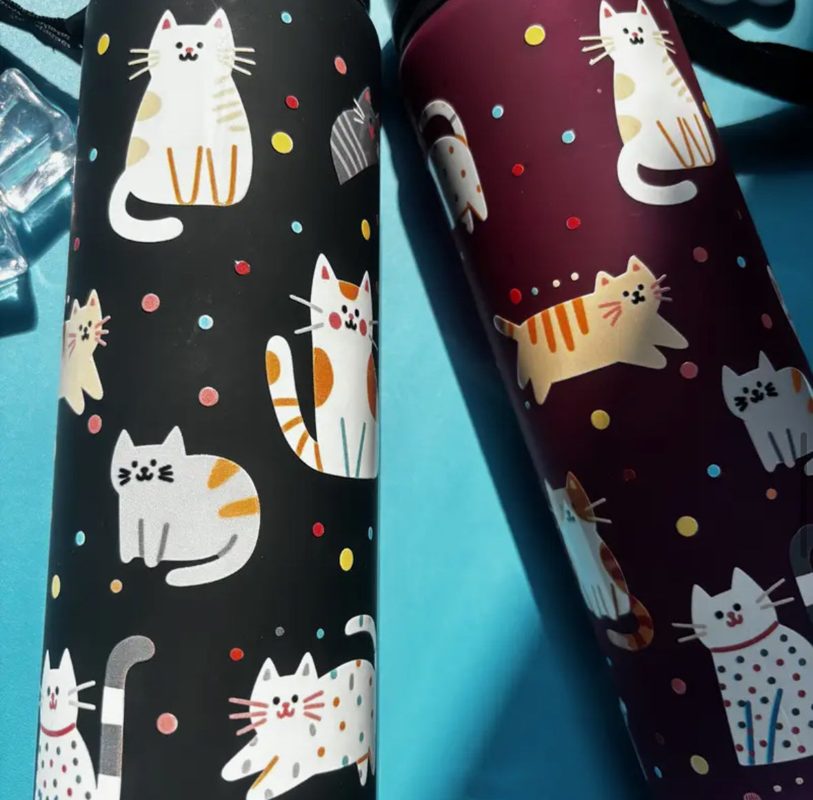 Termo Plástico Gatitos