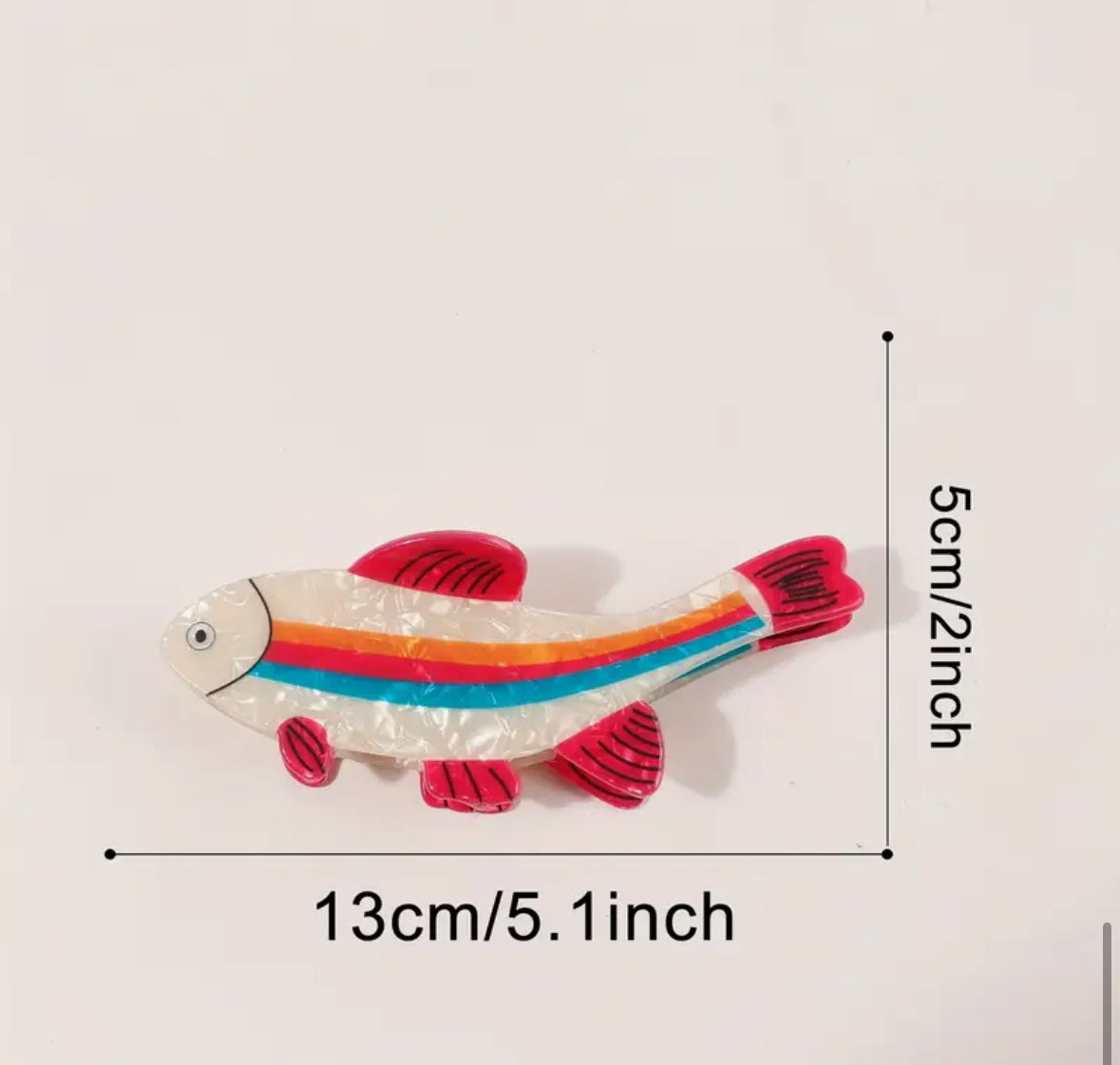 Pinza para el Cabello - Pez