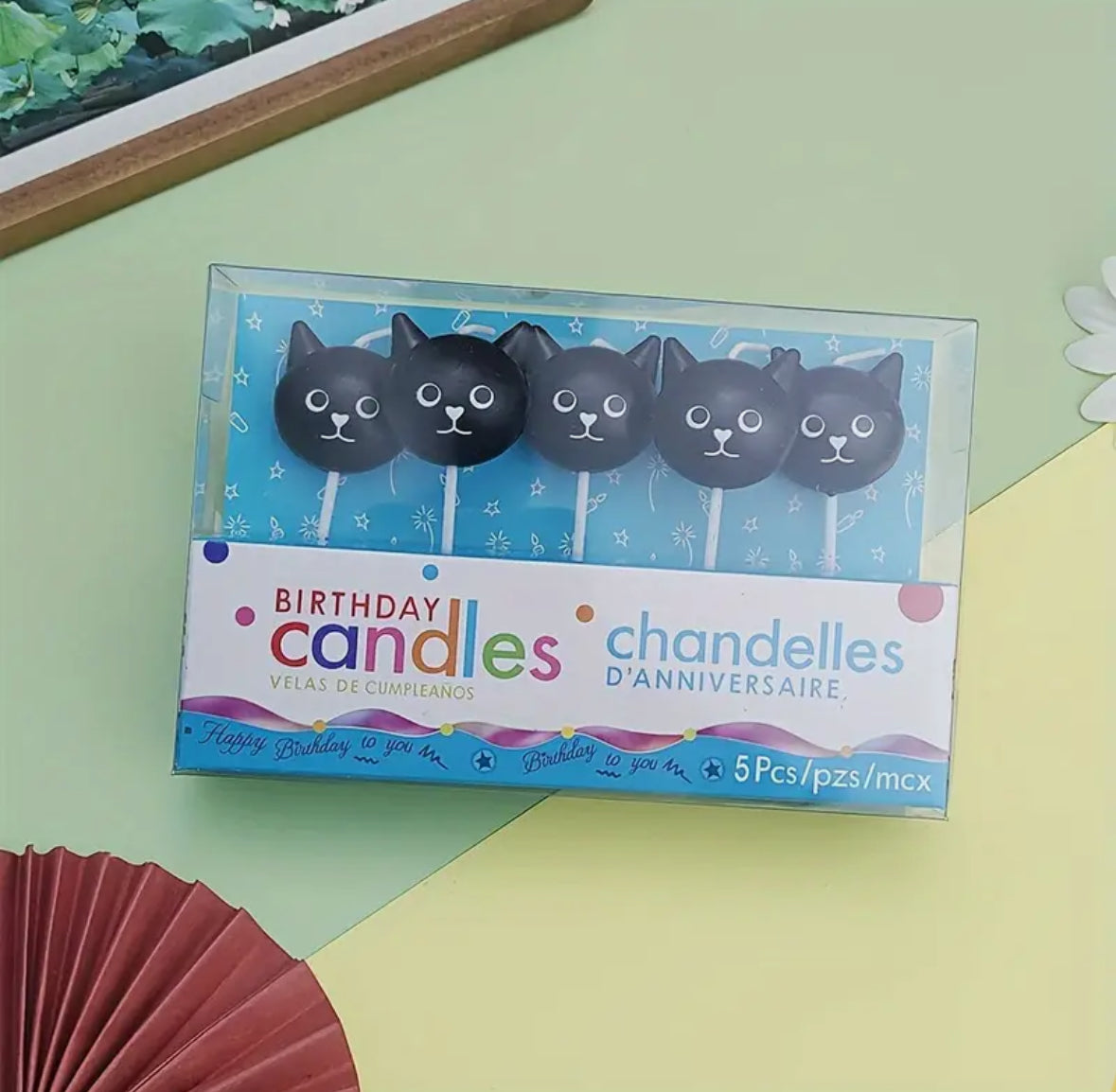 Velas de Cumpleaños - Gatitos
