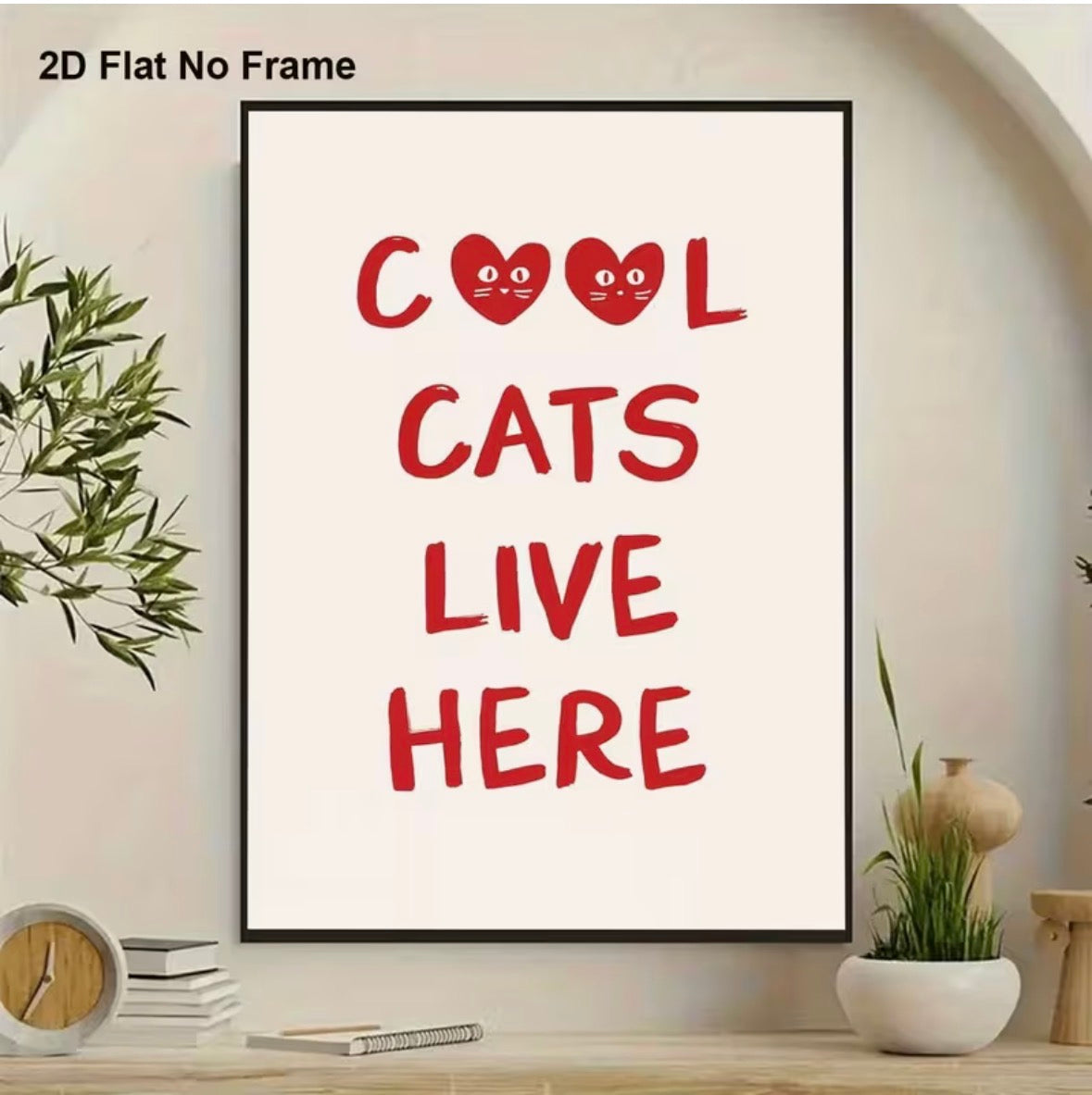 Poster sin Marco - Cool Cats Live Here