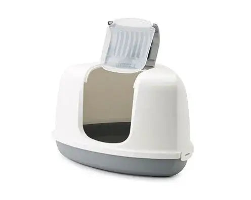 Arenero Gris Esquinero Tapado