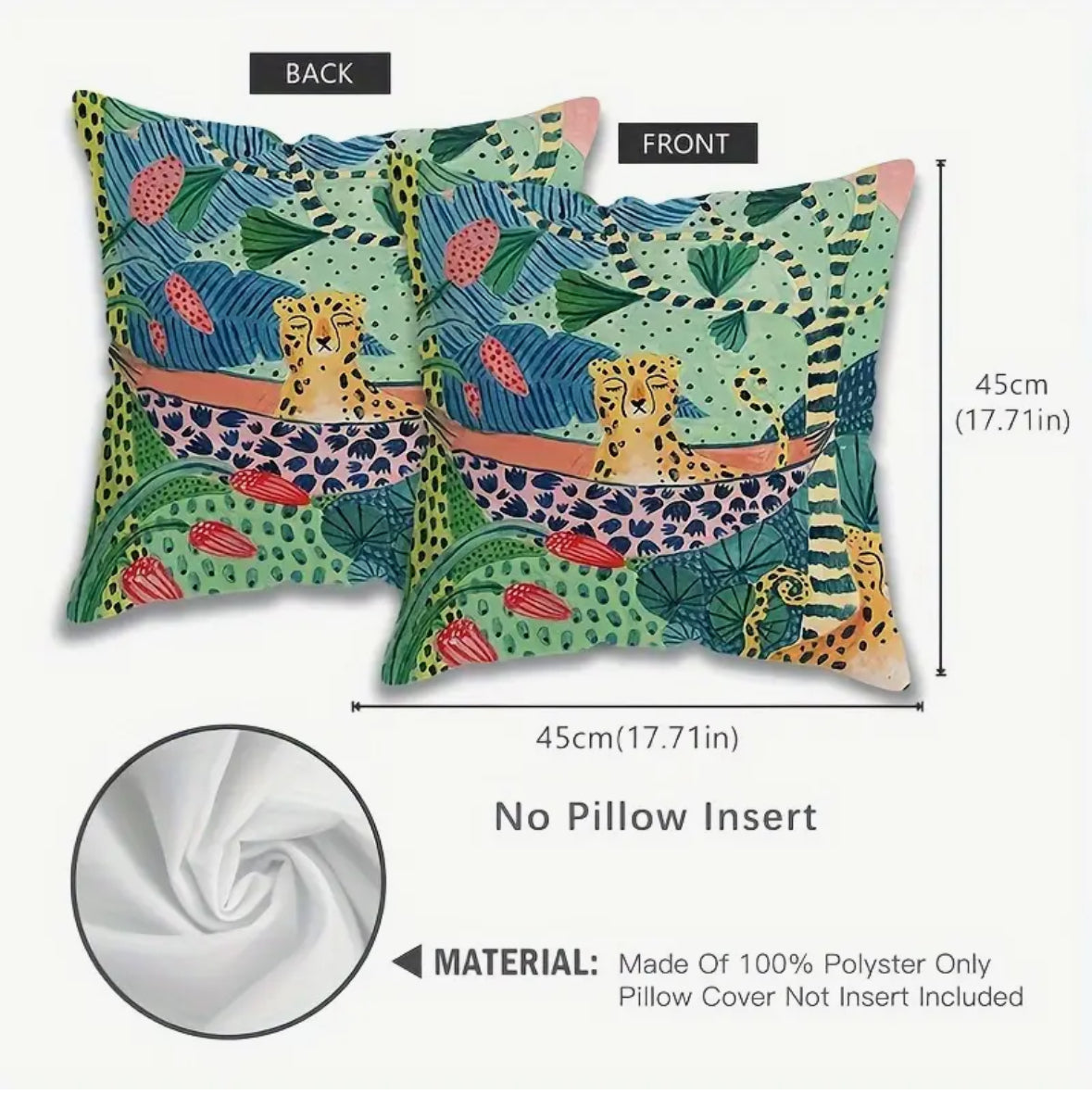 Funda para Cojín - Gatito Hamaca