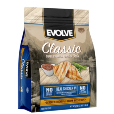 Concentrado para Gato Evolve Classic - Pollo 6.8KG