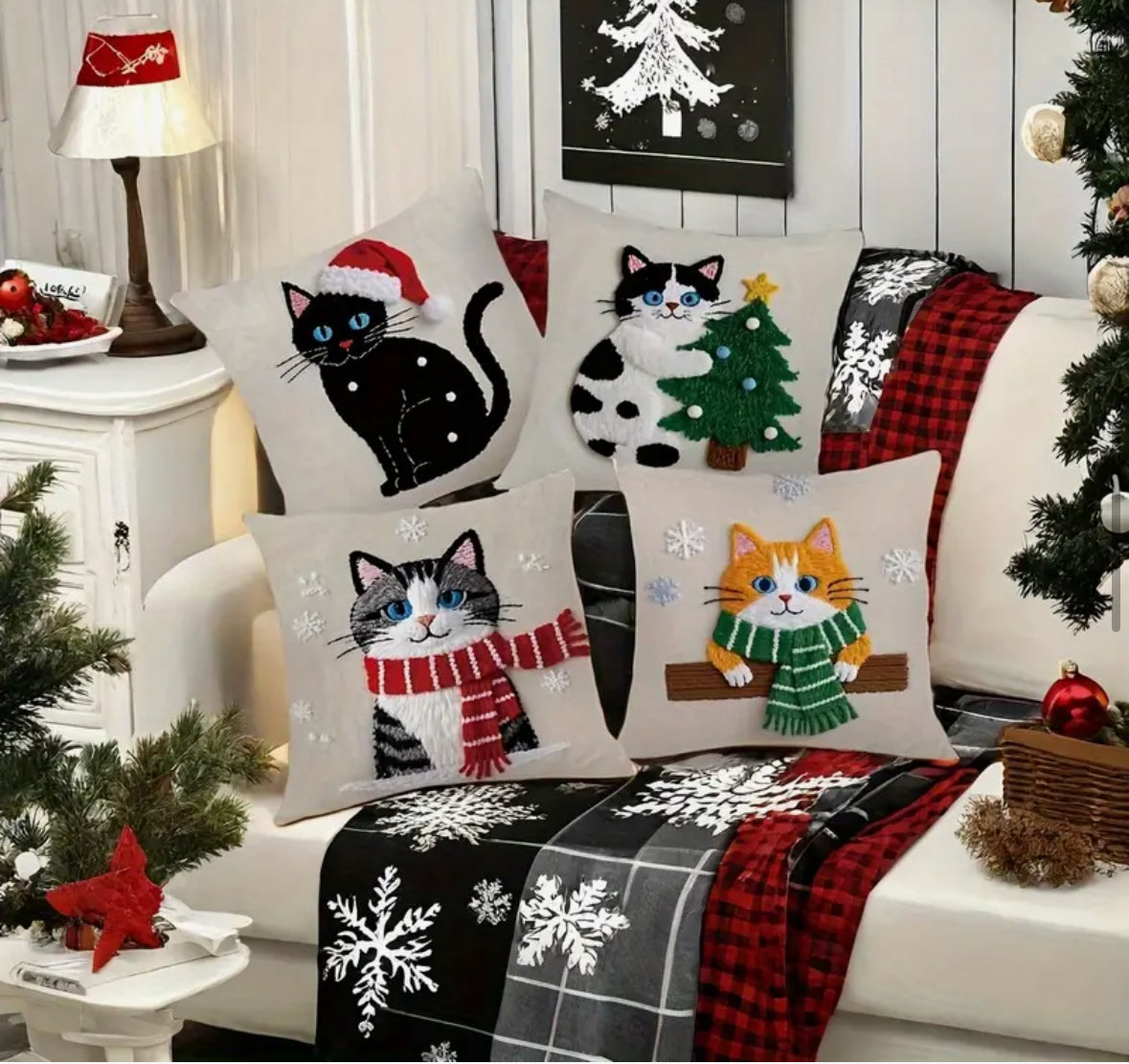 Funda para Cojines Navidad