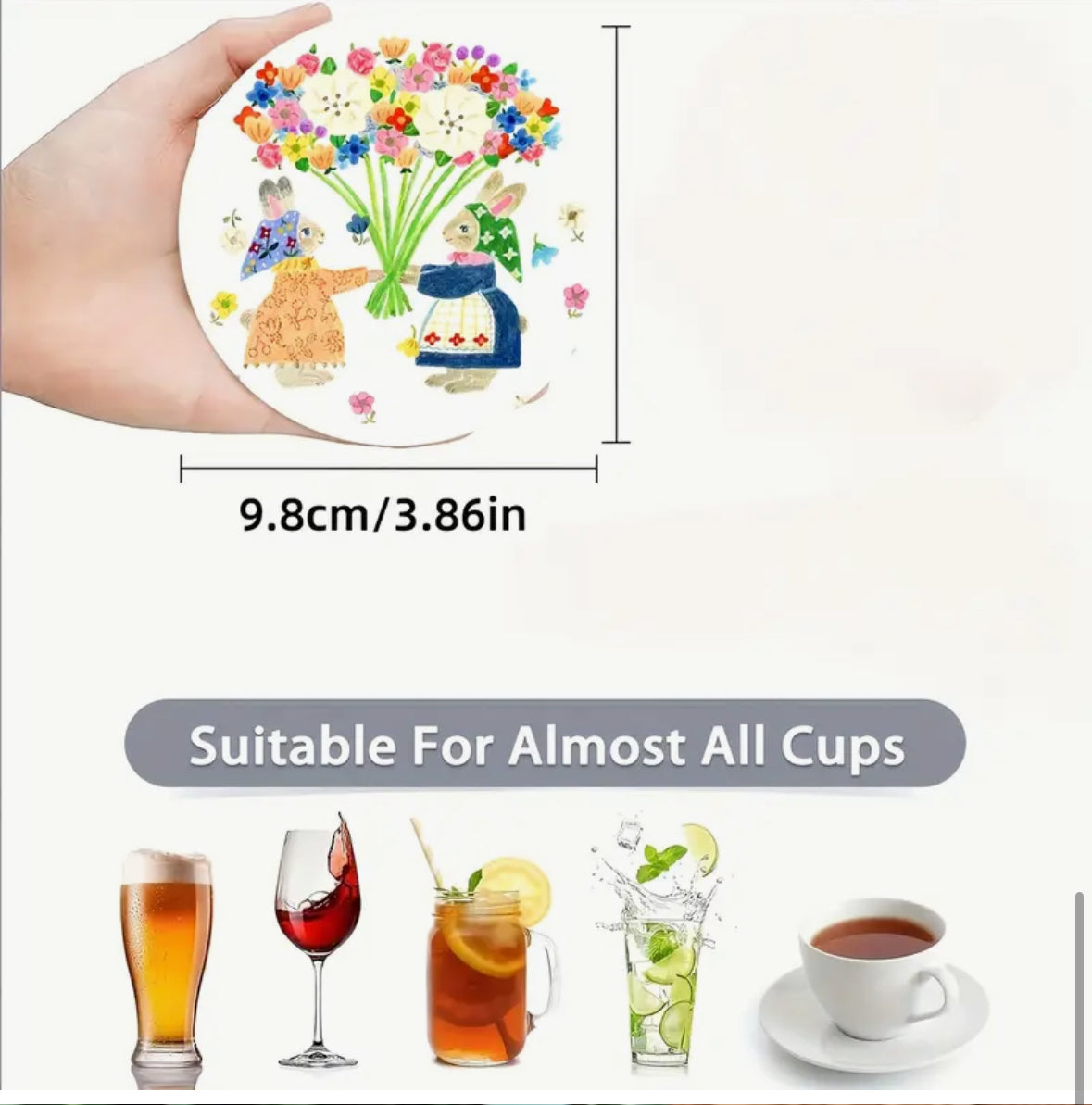 Juego de Portavaso X6 Unidades