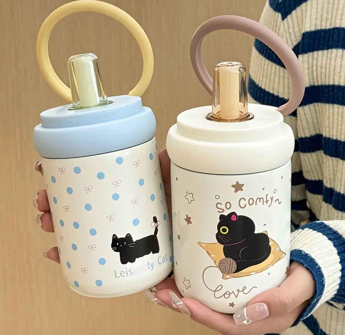 Termo Gatitos Acero Inoxidable - 500ml