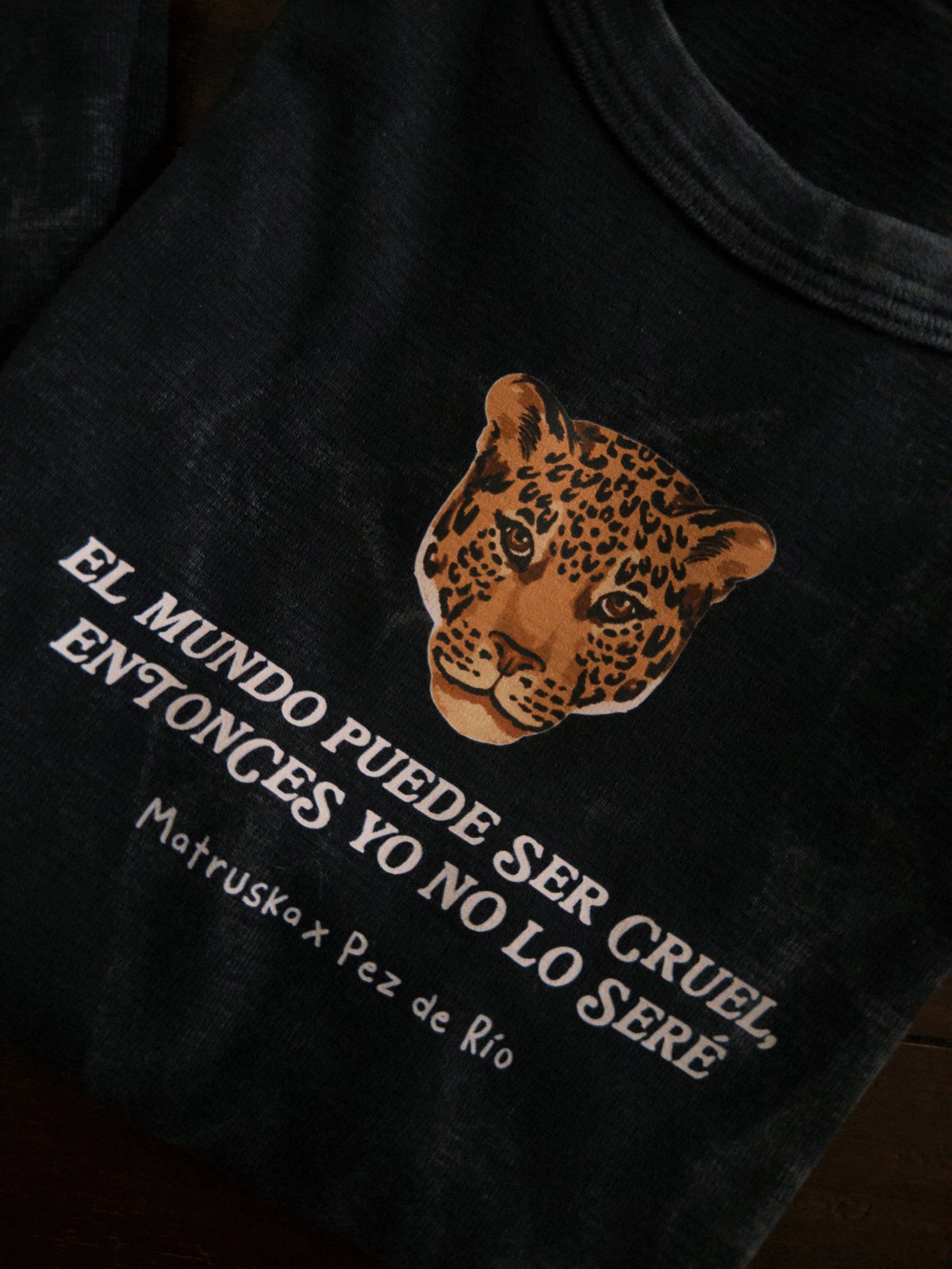 Camisilla Jaguar Negro