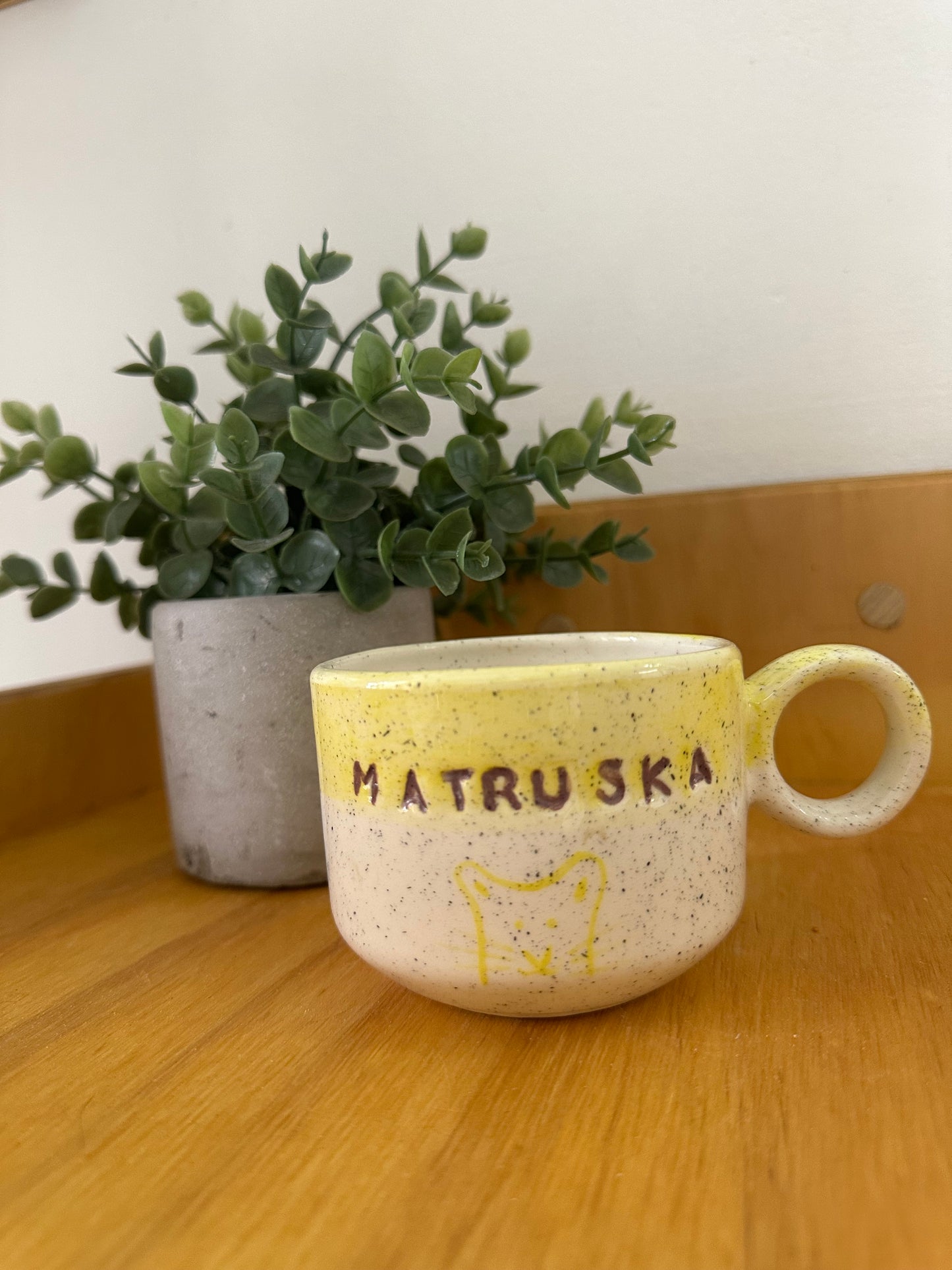 Mug Matruska en Cerámica