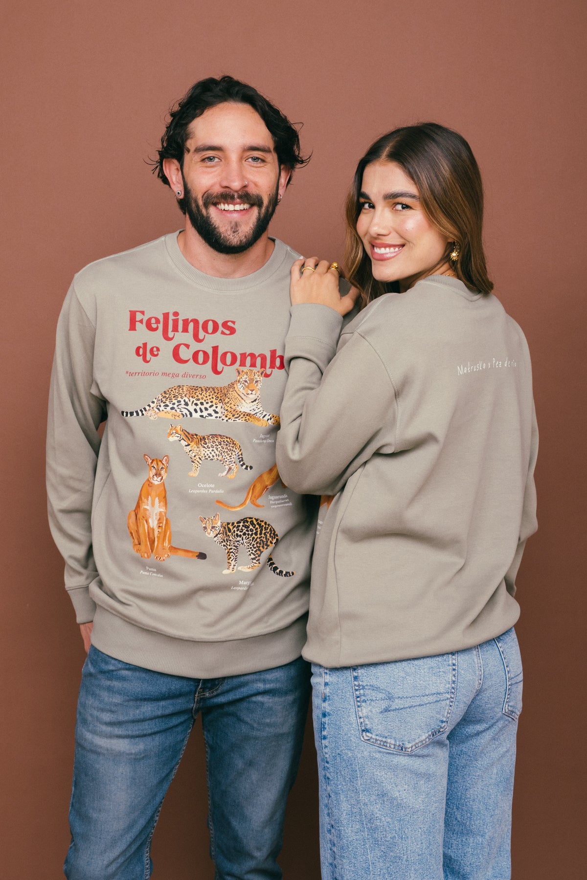 Camibuso Felinos de Colombia Verde