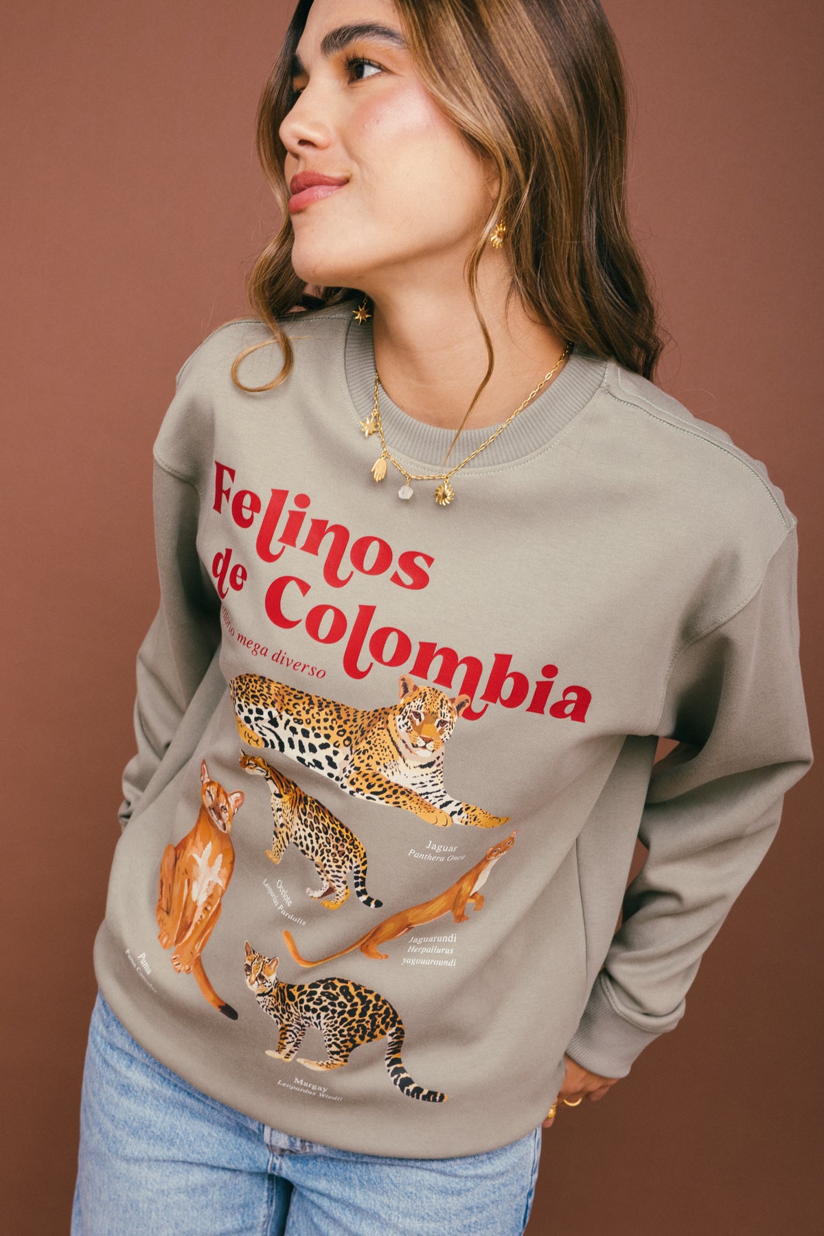 Camibuso Felinos de Colombia Verde