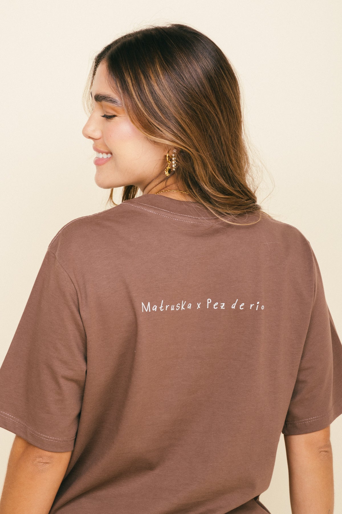 Camiseta Michis Criollos Café
