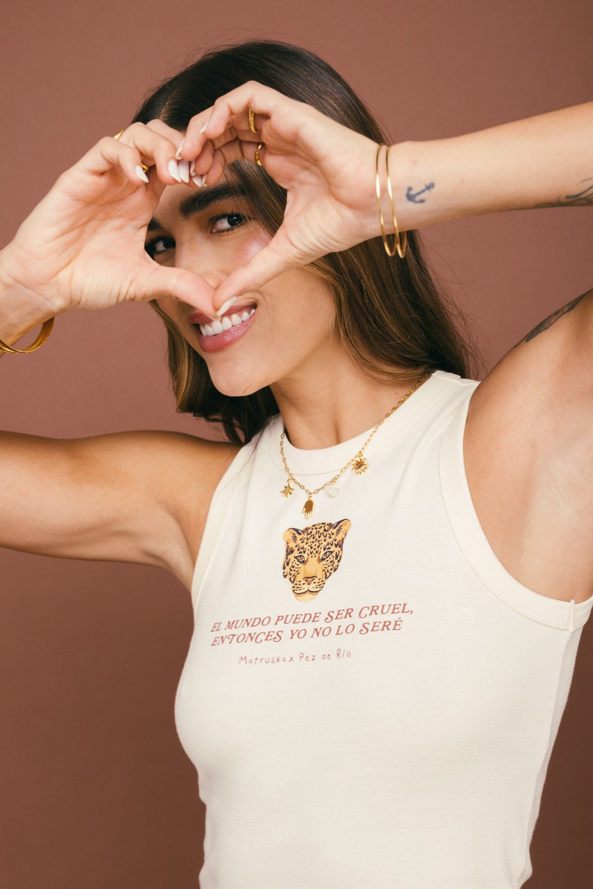 Camisilla Jaguar Vainilla