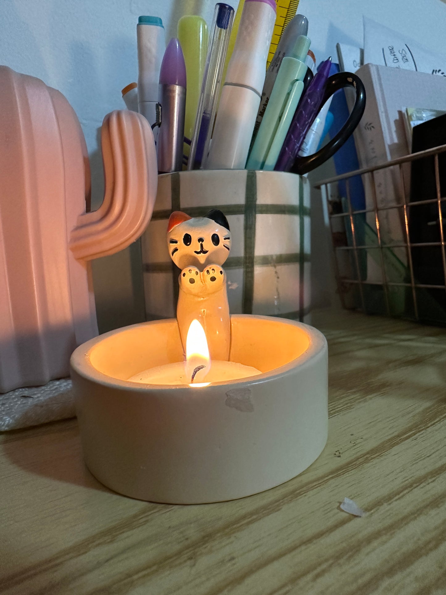 Portavelas de Cerámica