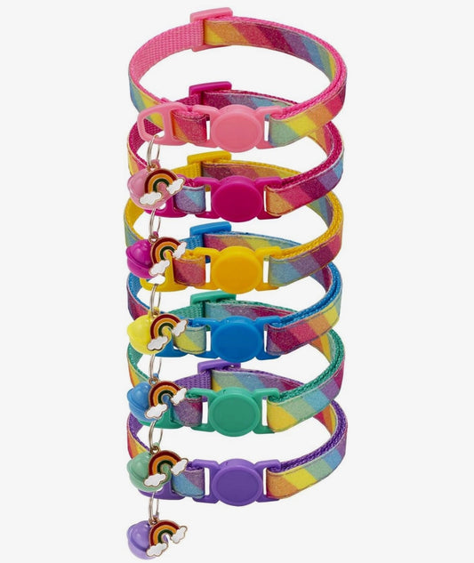 Collar Anti ahogo Graduable Arcoíris