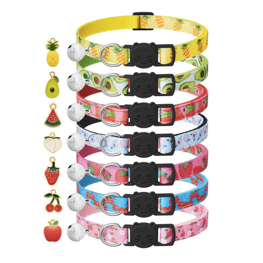 Collar Antiahogo Para Gato Frutas