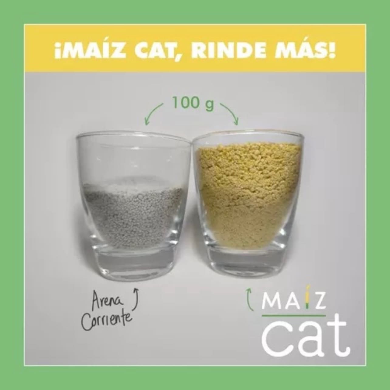 Arena para gatos Maiz Cat 4kg