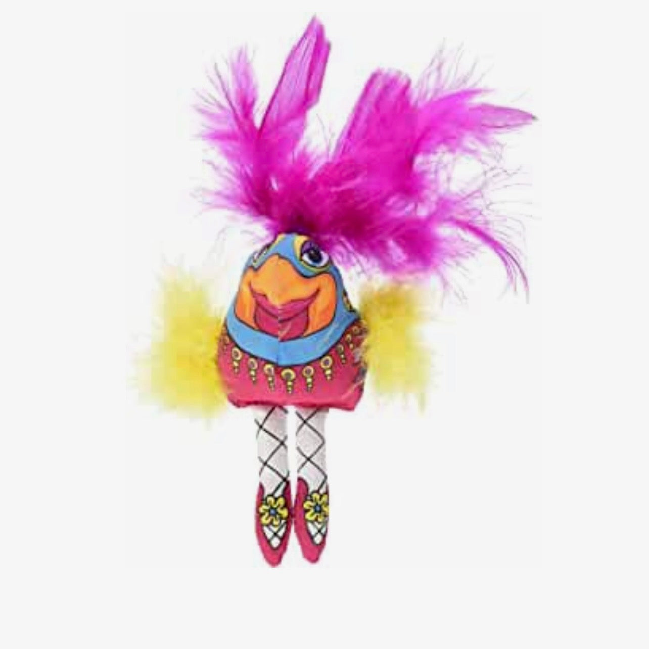 Juguete Loro Relleno con Catnip