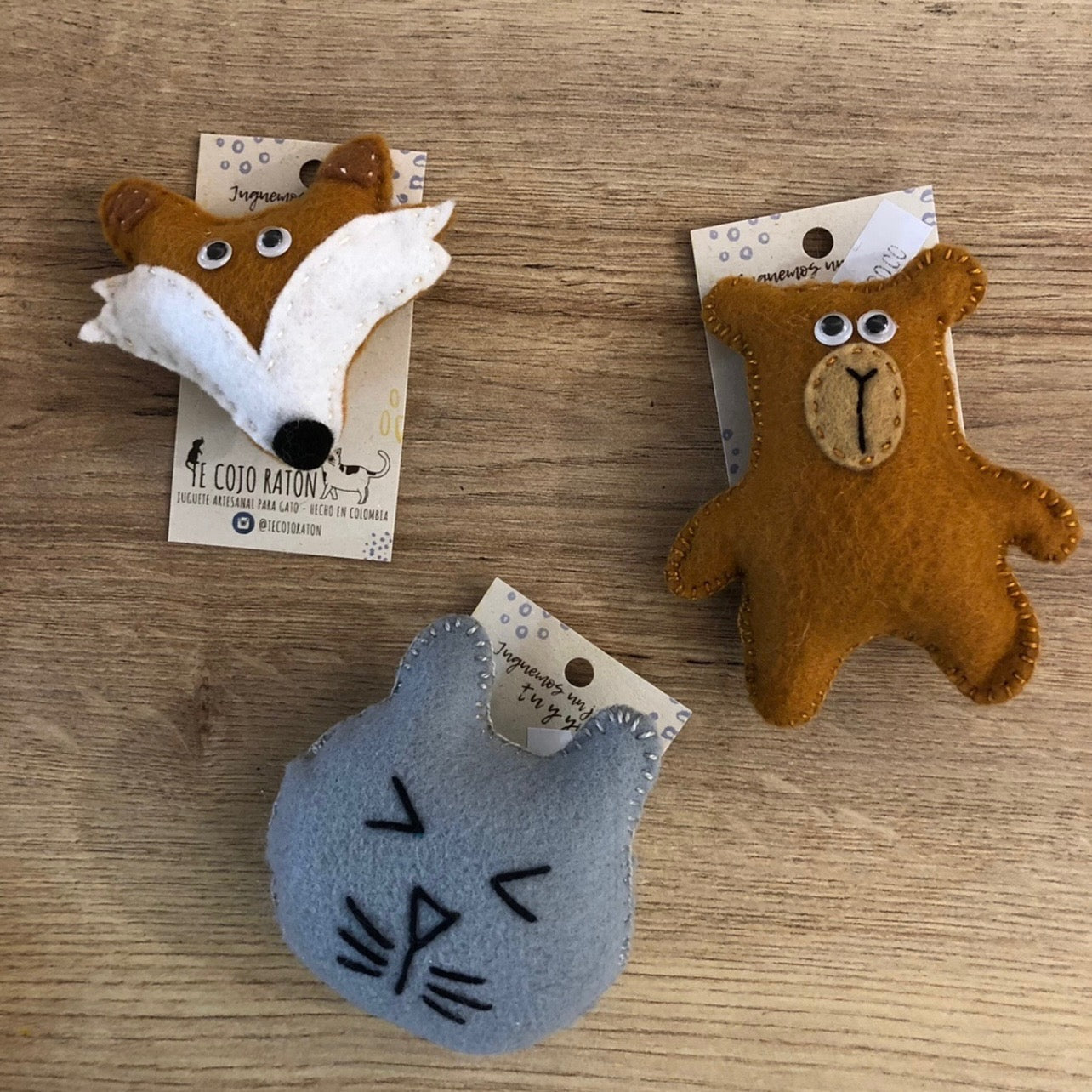 Juguete Para Gato Artesanal con Catnip