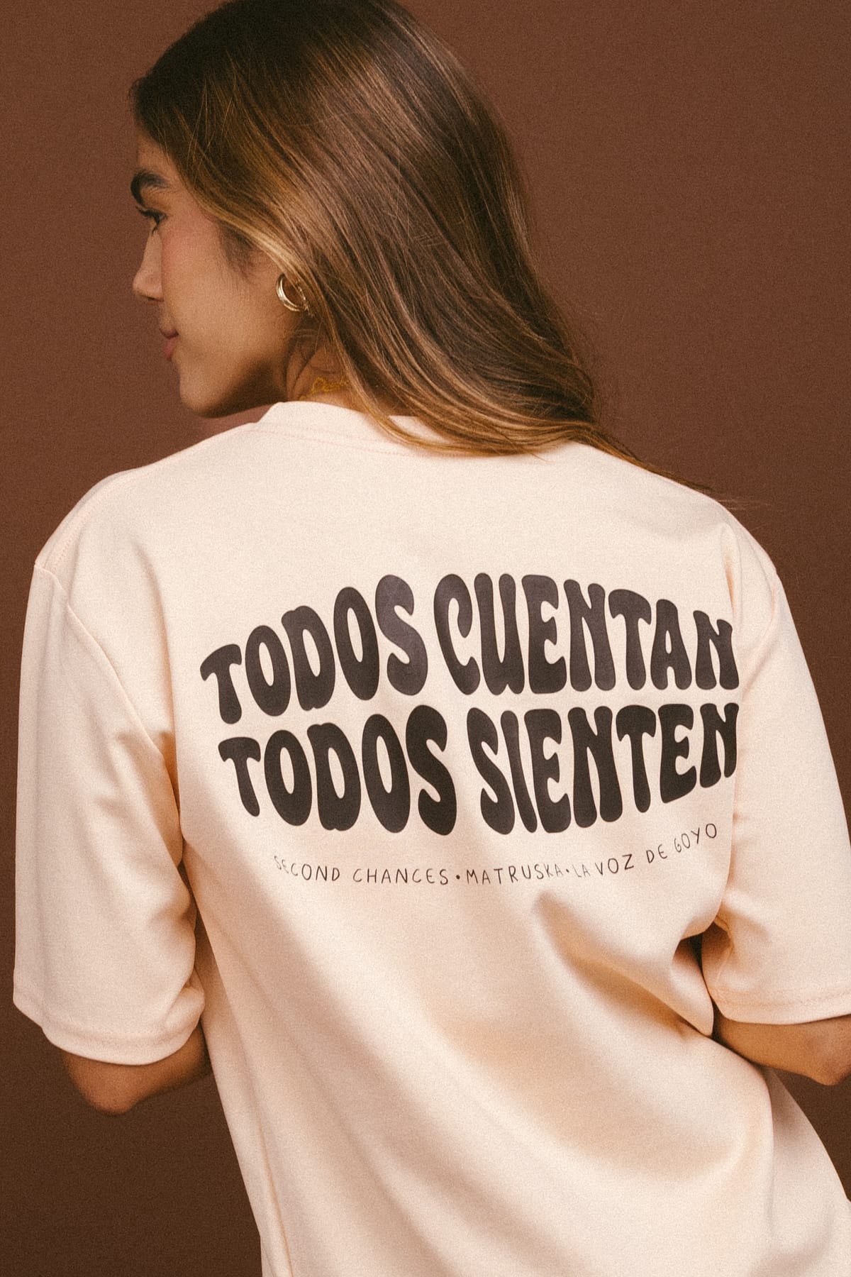 Camiseta Todos Sienten - Melón