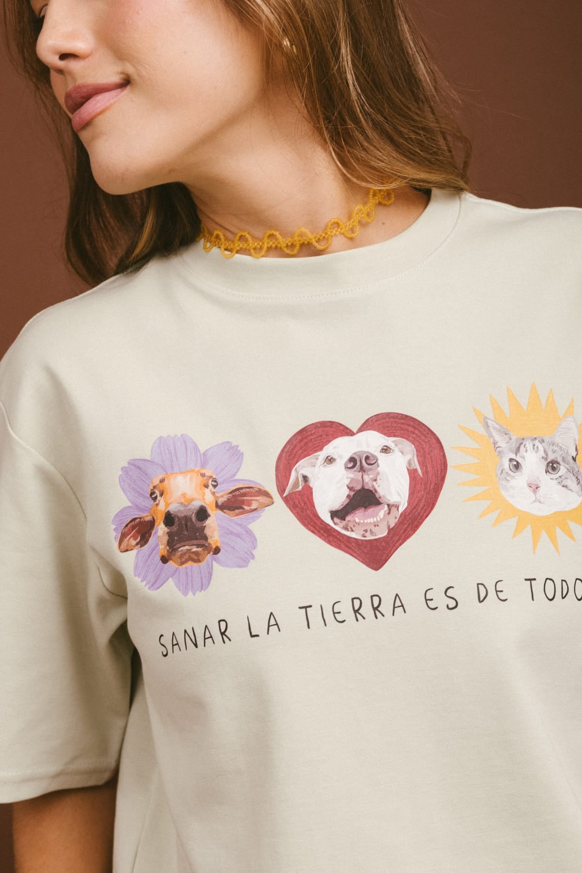 Camiseta Todos Sienten - Verde