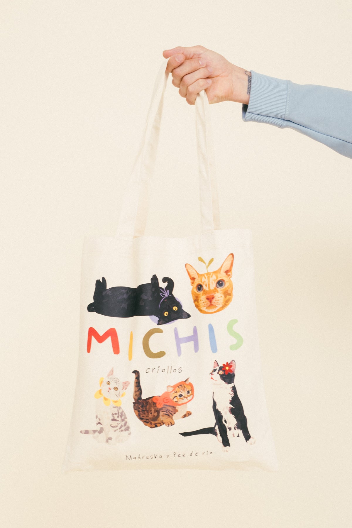 Totebag Michis Criollos