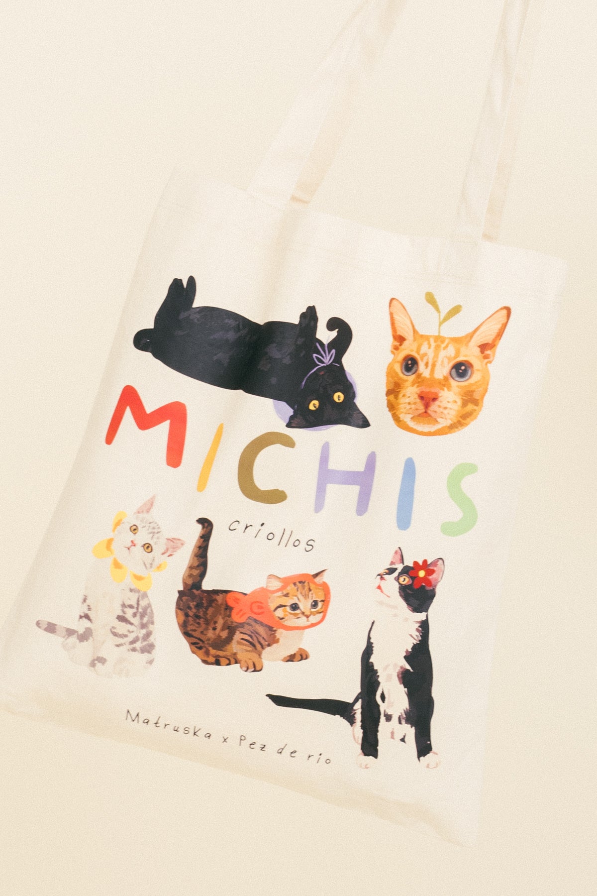 Totebag Michis Criollos