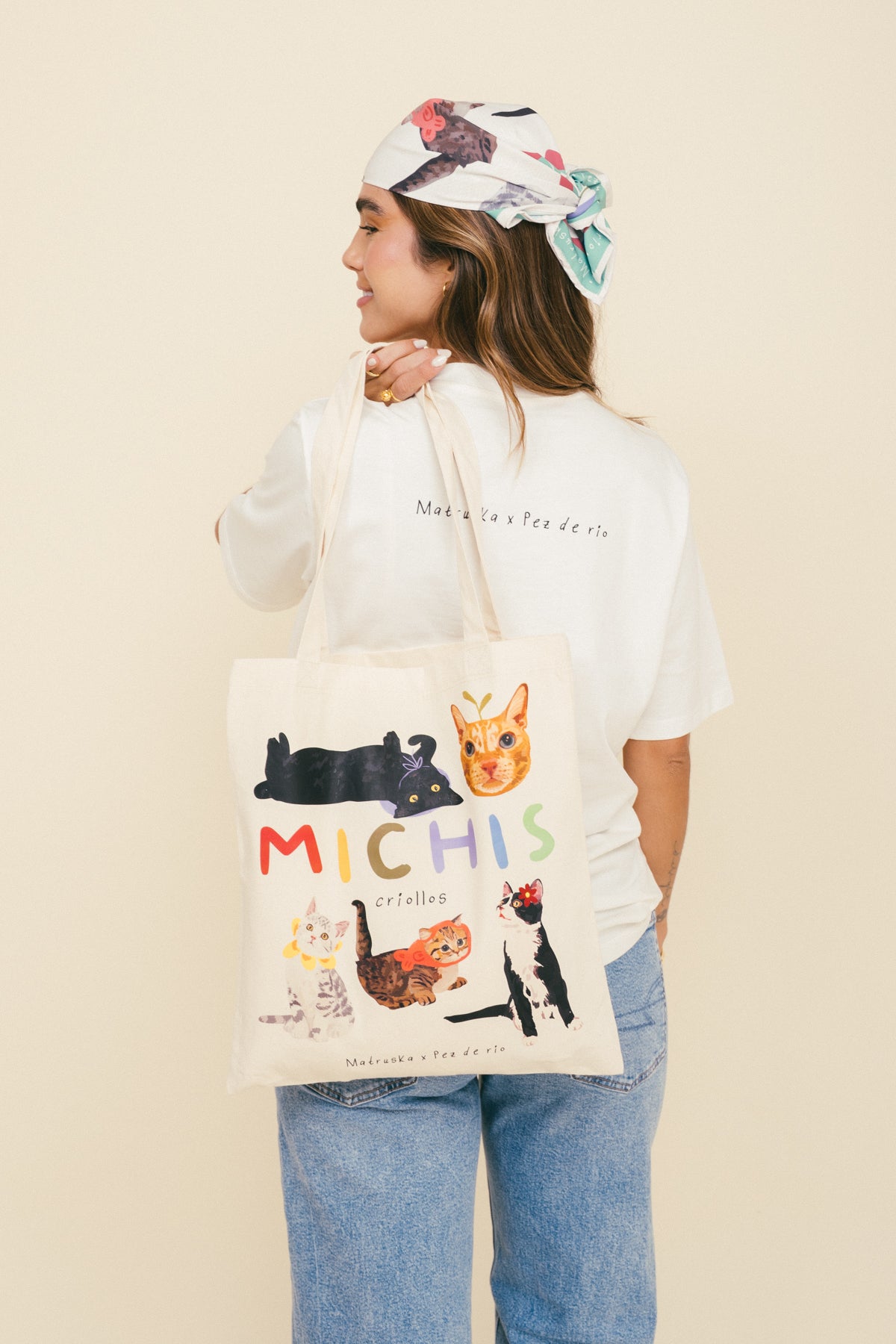 Totebag Michis Criollos