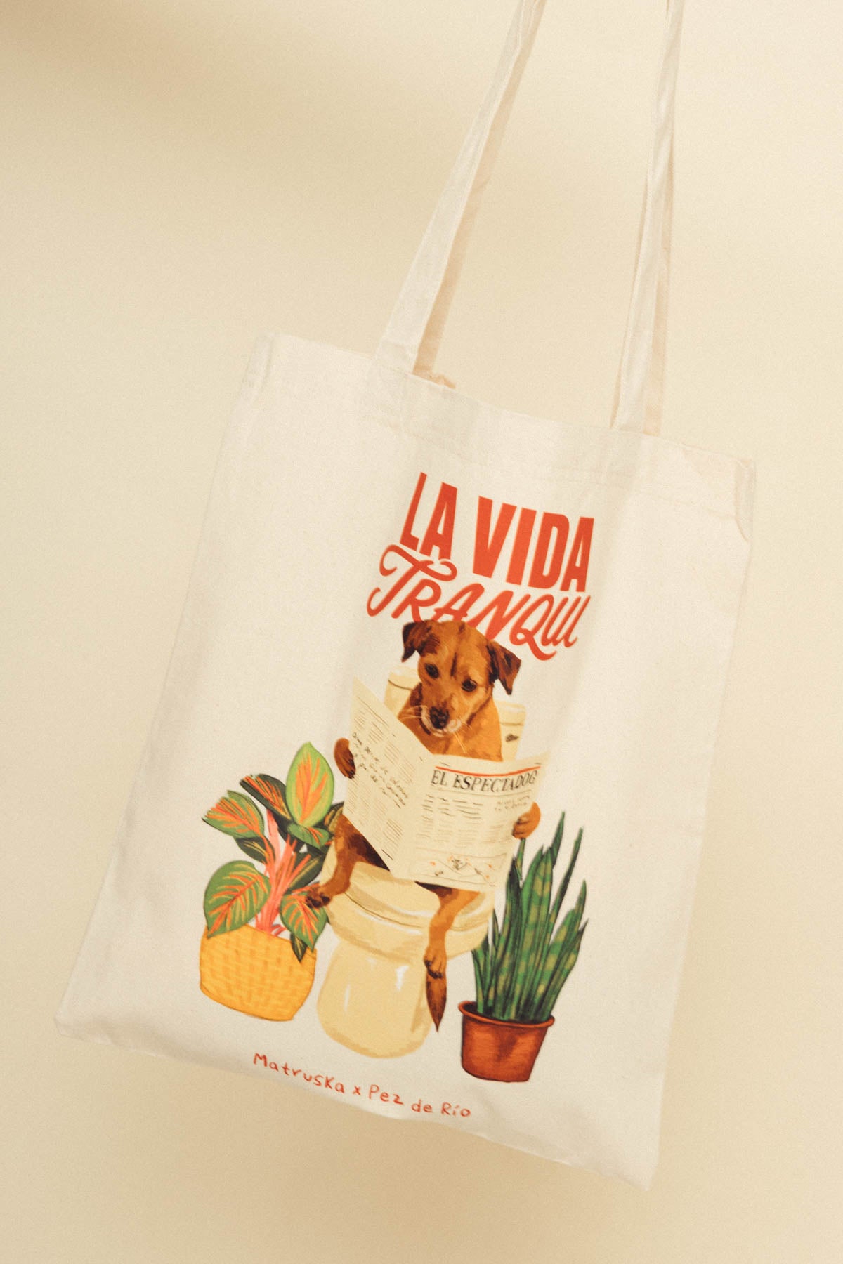 Totebag Perrito Tranqui