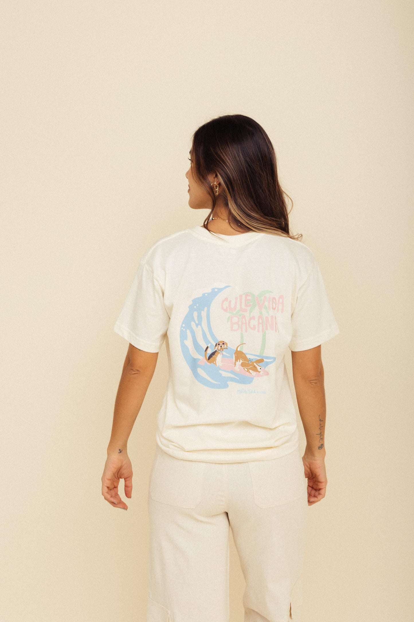 Camiseta Cangrejo & Ramona - Nude
