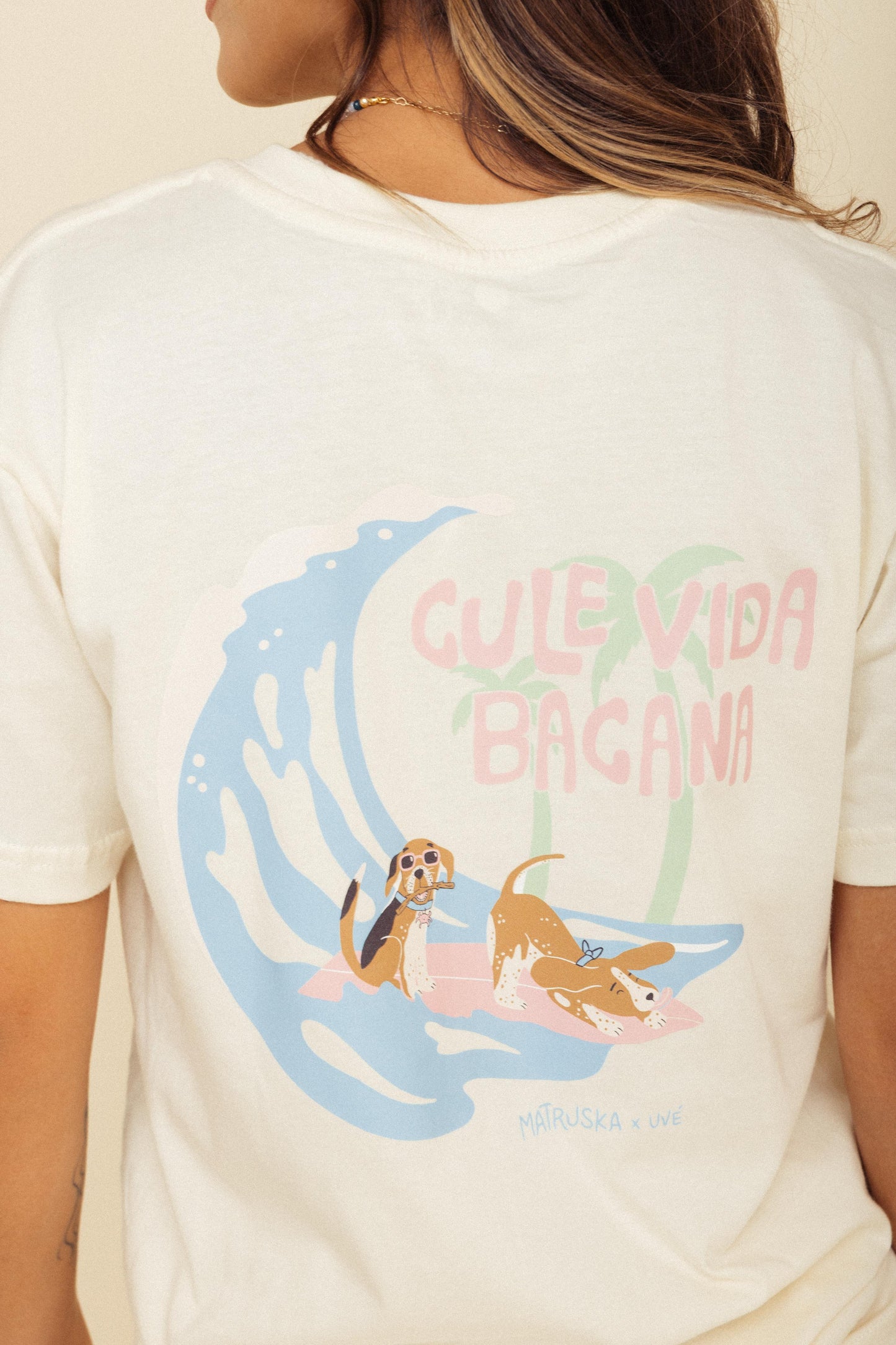 Camiseta Cangrejo & Ramona - Nude