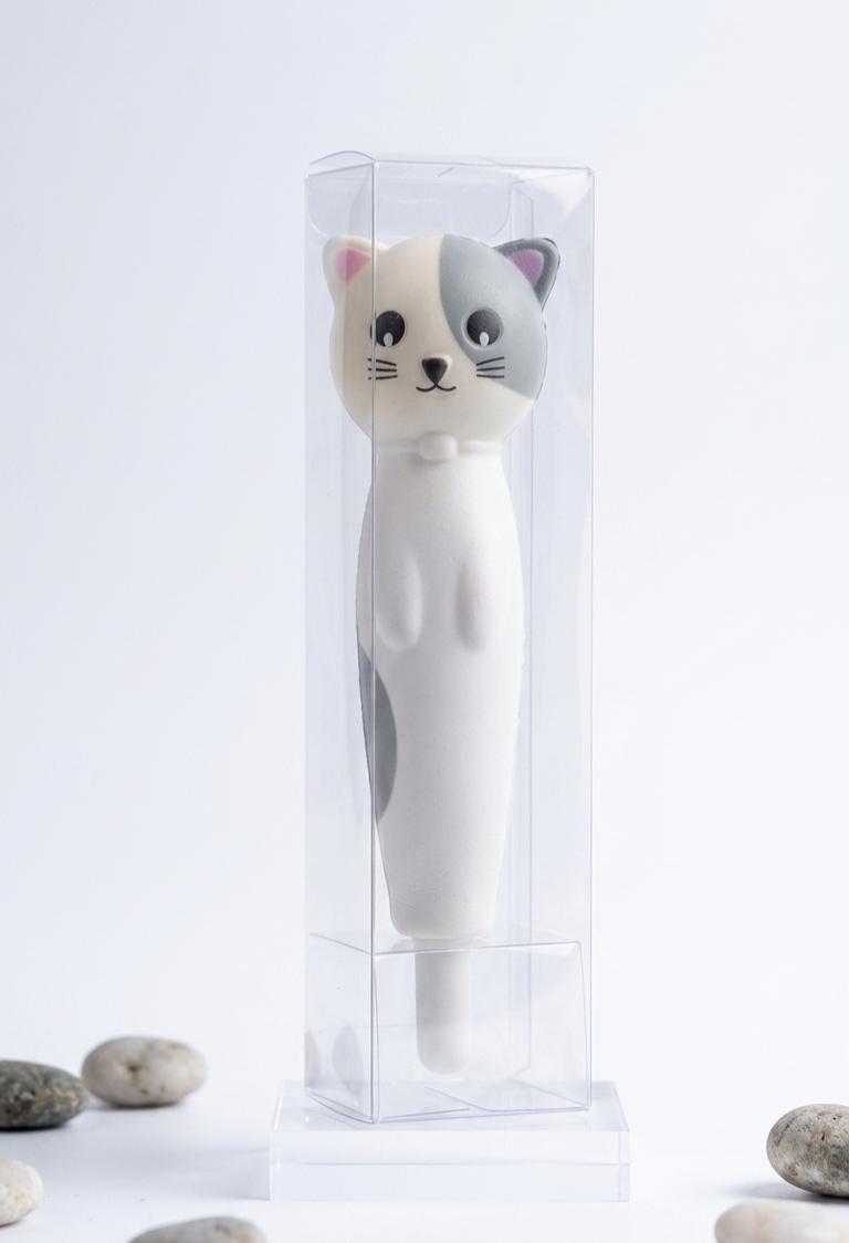 Bolígrafo Gatito Mágico Gris