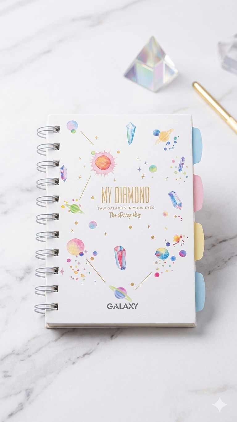 Libreta Galaxy: The Starry Sky