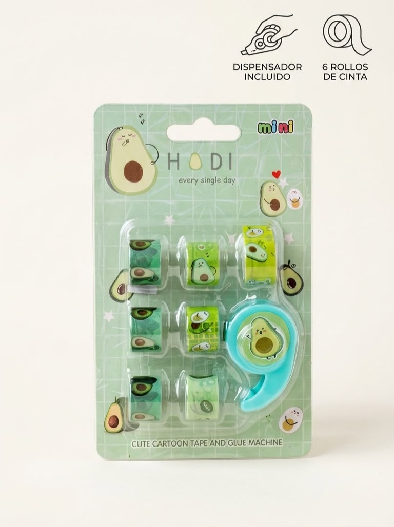 Set Cintas Adhesivas Aguacate