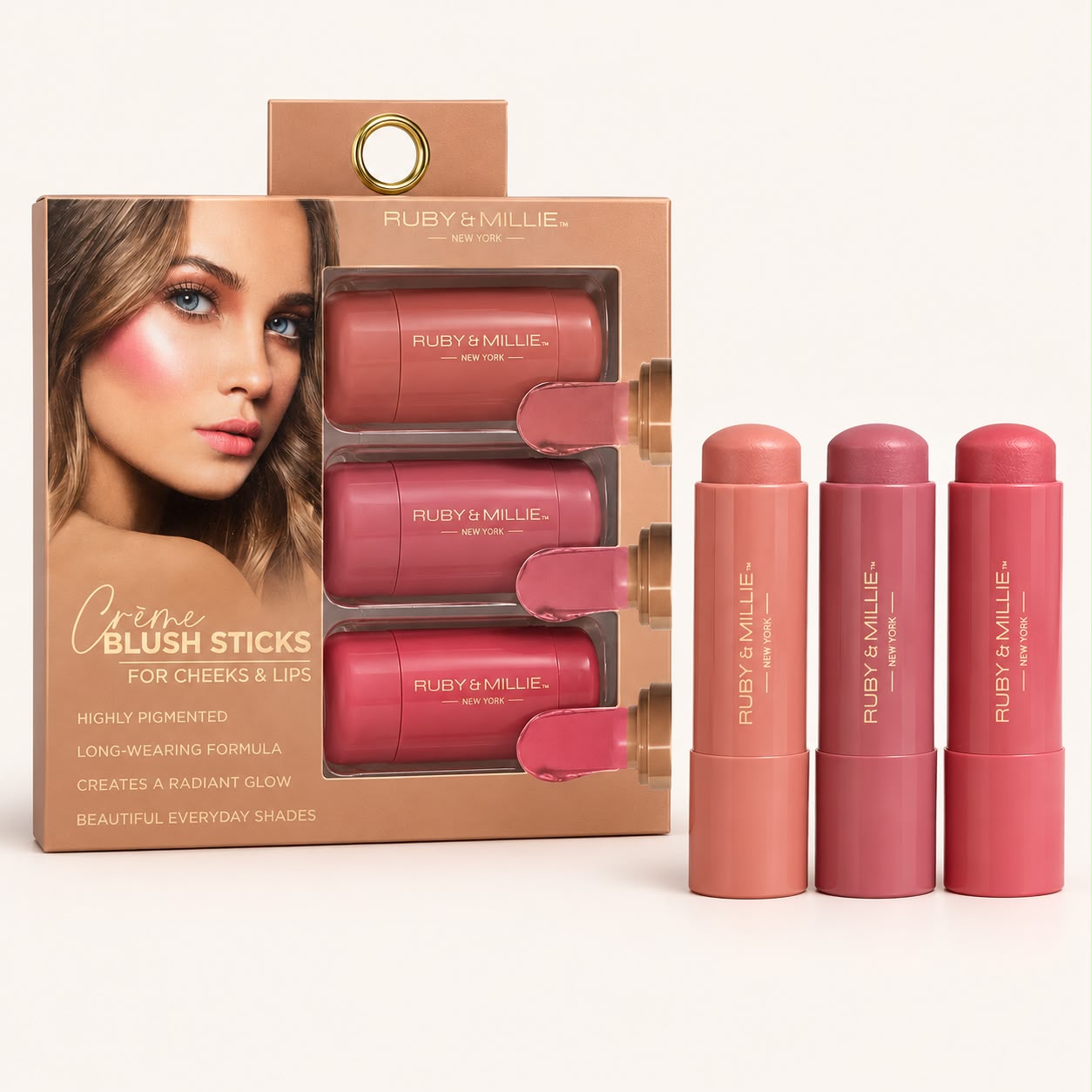 Creme Brush Sticks Ruby&Mile