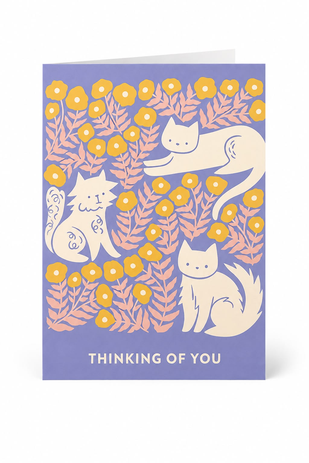 Tarjeta de regalo Gatitos Lila