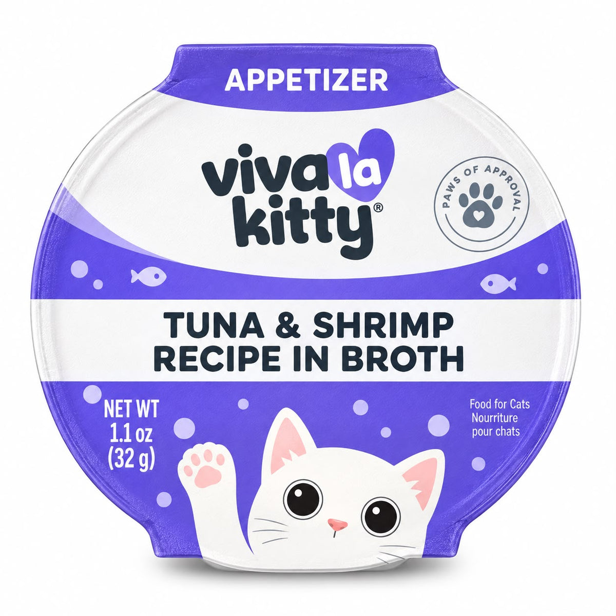 Viva La Kitty Appetizer – Atún y camarón