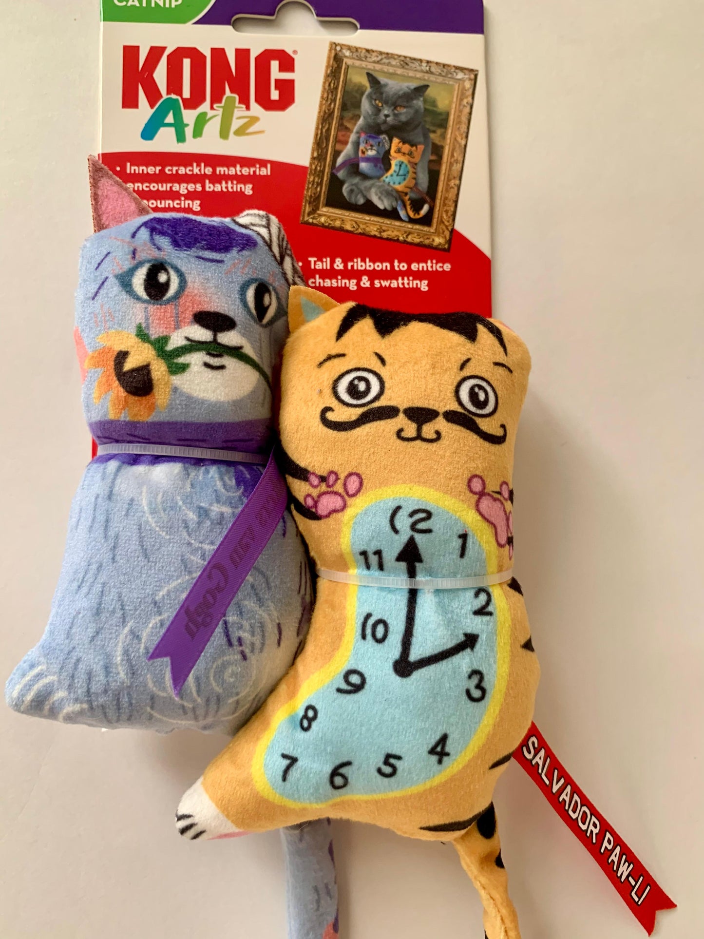 Juguete Catnip VanGohg & Salvador Dali