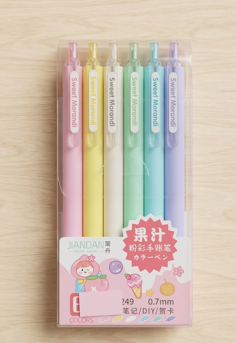 Lapiceros y colores