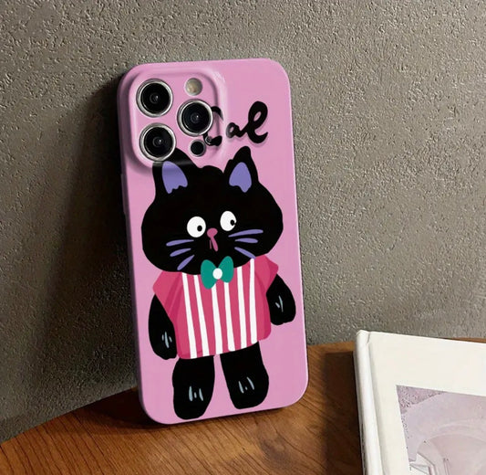 Funda para Iphone - Gatito Rosa