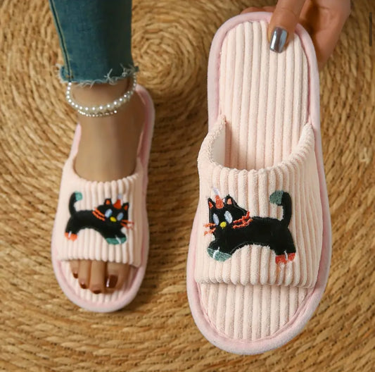 Pantuflas Color Rosado- Catlover