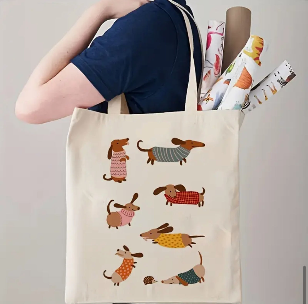 Totebag Perrito Salchicha