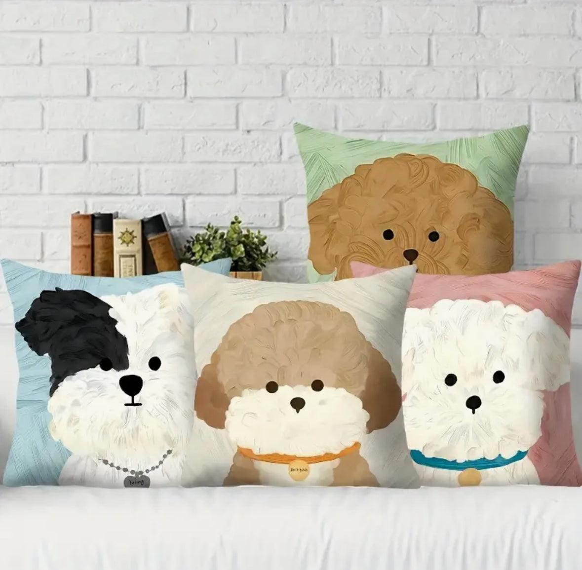 Funda para Cojines Perritos