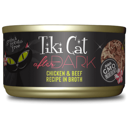 Lata Filete Tiki Cat - Pollo y Carne en Caldo 80gr