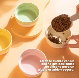 Comedero Grip Individual - Cerámica
