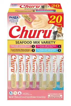 Caja de Churu X20 Unidades Sabores de mar
