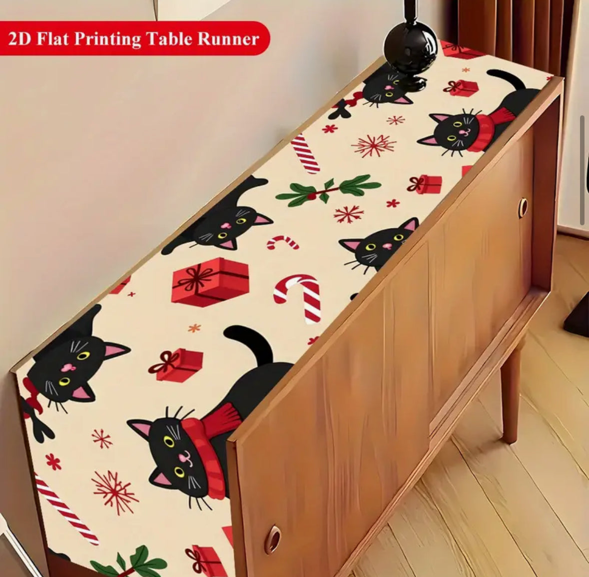 Camino de Mesa Navideño