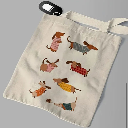 Totebag Perrito Salchicha