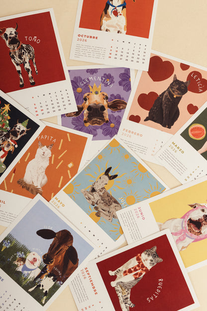 Calendario 2026 Matruska X Second Chances