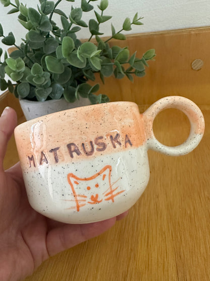 Mug Matruska en Cerámica