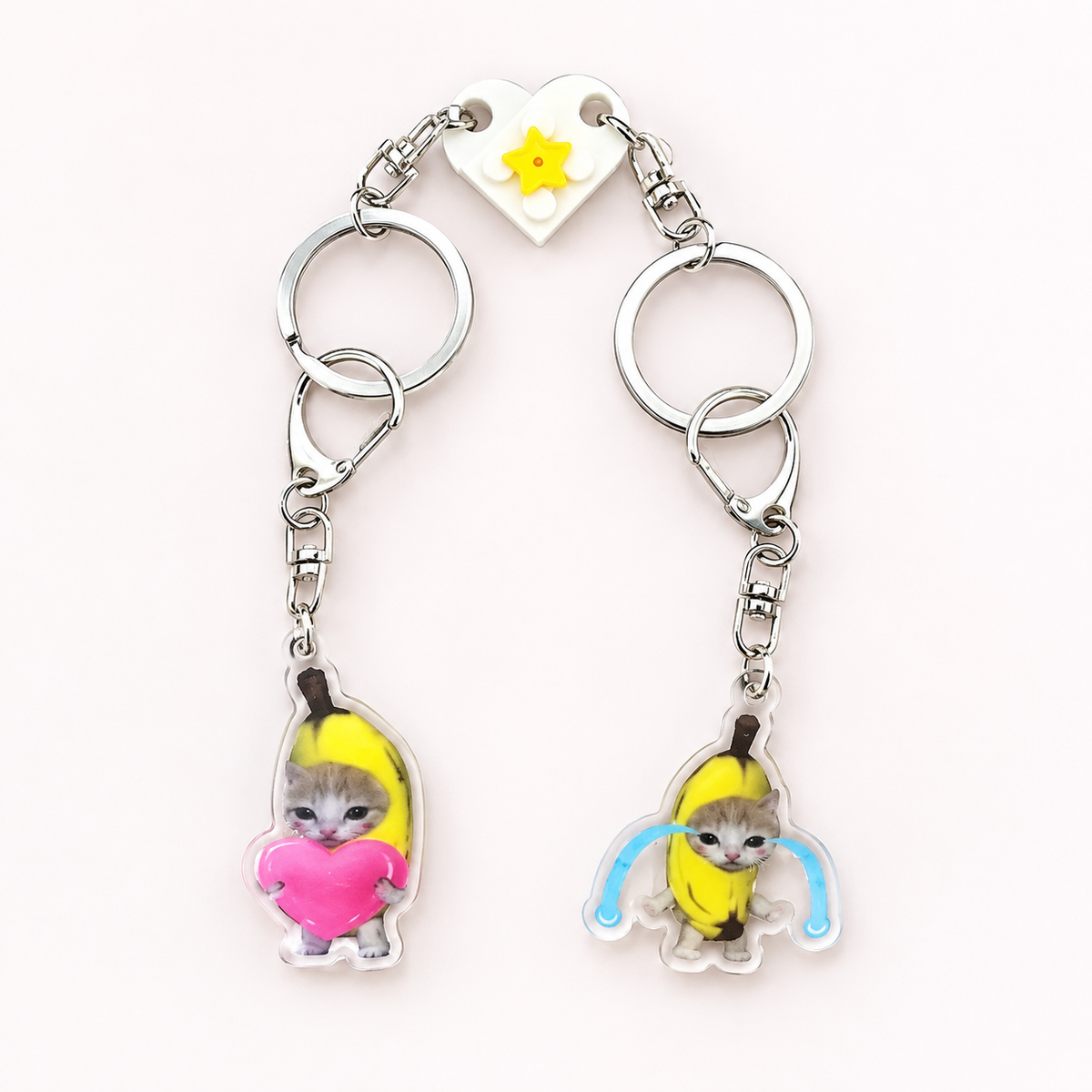 Llavero Gatitos Cry&Love